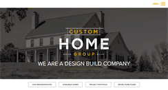 Desktop Screenshot of customhomegroup.com