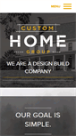 Mobile Screenshot of customhomegroup.com